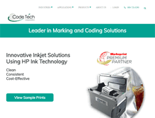 Tablet Screenshot of codetechcorp.com